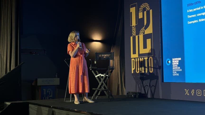 TRT 12 Punto'da Türkiye ve Slovenya'nın çocuk sineması deneyimleri tartışıldı
