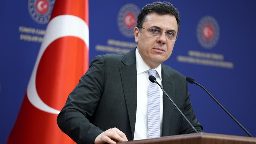 Dışişleri Bakanlığı Sözcüsü Keçeli, AB'nin belgesini eleştirdi