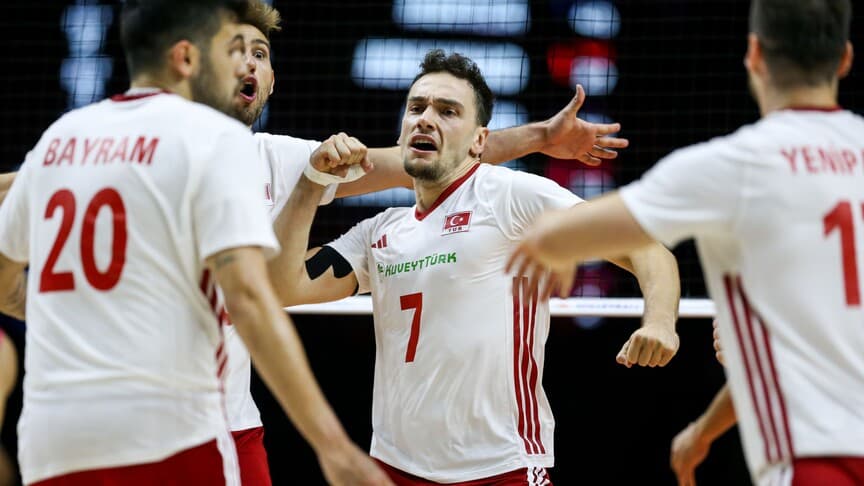A Milli Erkek Voleybol Takımı, FIVB Milletler Ligi'nde finale yükseldi