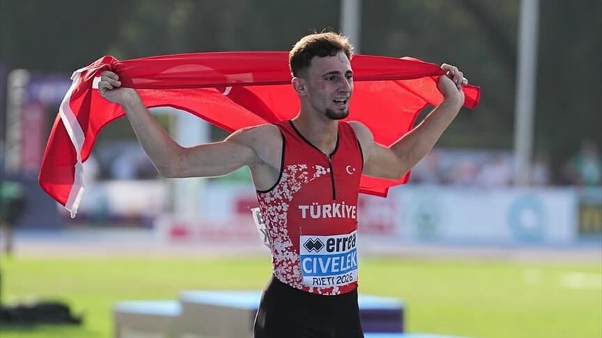 Yunus Emre Civelek, Avrupa Şampiyonası'nda Türkiye rekoru kırdı