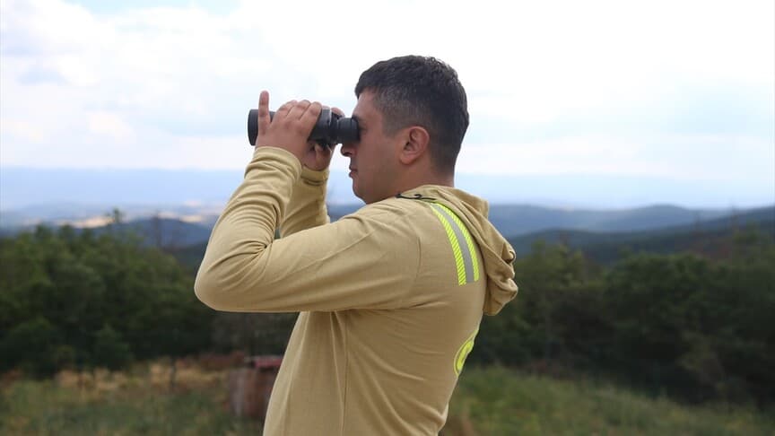 Kastamonu'da orman ekipleri yeşil vatan için 7/24 nöbette