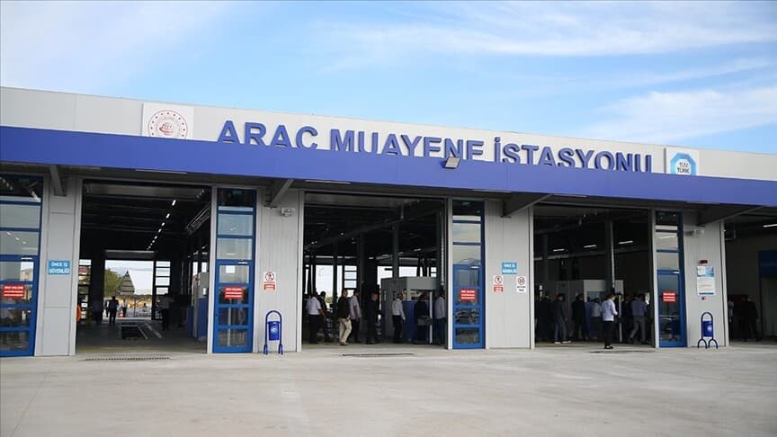 Türkiye'de 2023'ün ilk yarısında 7,9 milyon araç muayene edildi