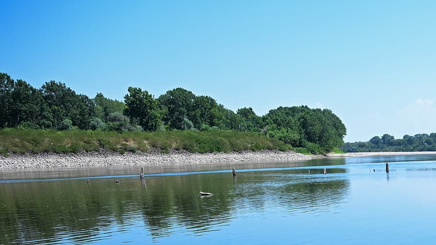 İtalya'da Po Nehri'nde kuraklık deniz suyunun içeri girmesine neden oldu