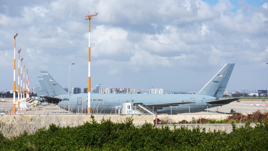 ABD yakıt ikmal uçakları Ben Gurion Havalimanı'nda bilet iptallerine yol açabilir