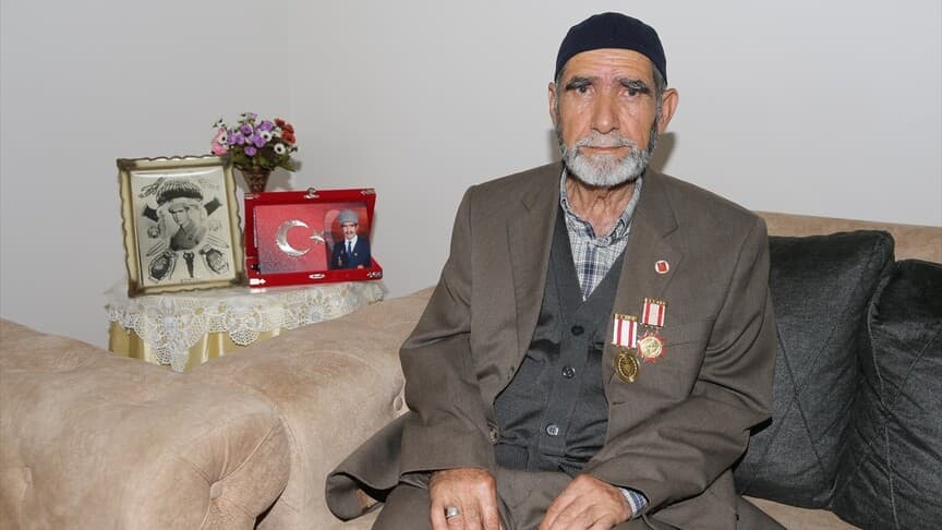 Kıbrıs Gazisi Mehmet Kaban savaş anılarını paylaştı