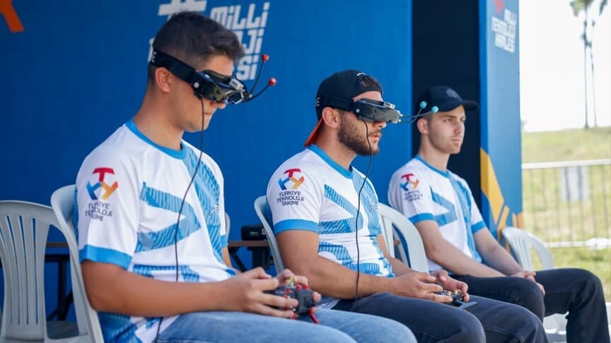 T3 Vakfı FPV Dron Yarışması İstanbul'da yapıldı