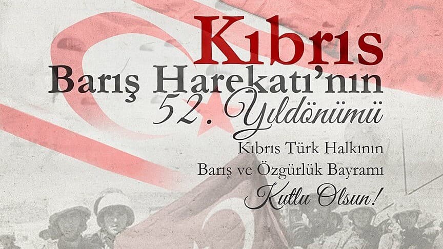 Dışişleri Bakanlığı Kıbrıs Barış Harekatı'nın 52. yılını kutladı