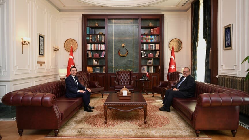 AA Genel Müdürü Karagöz, Ankara Valisi Canbolat'ı ziyaret etti
