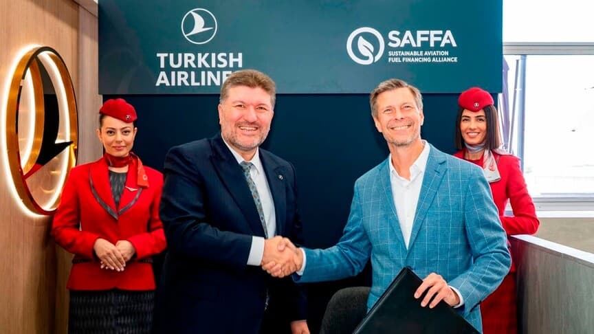 THY, sürdürülebilir havacılık yakıtı için SAFFA Fonu'na katıldı