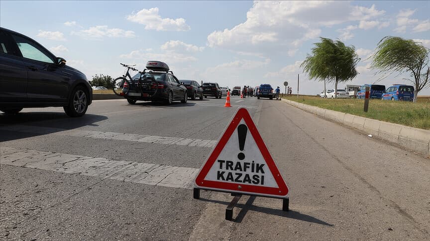 Türkiye'de trafik kazalarında can kaybı yüzde 15,1 azaldı