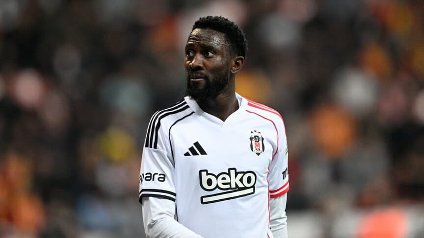 Beşiktaşlı Wilfred Ndidi'nin ayak bileğinde yaralanma tespit edildi