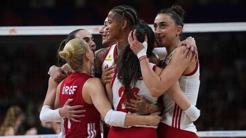 A Milli Kadın Voleybol Takımı VNL finallerine 8. kez katılıyor