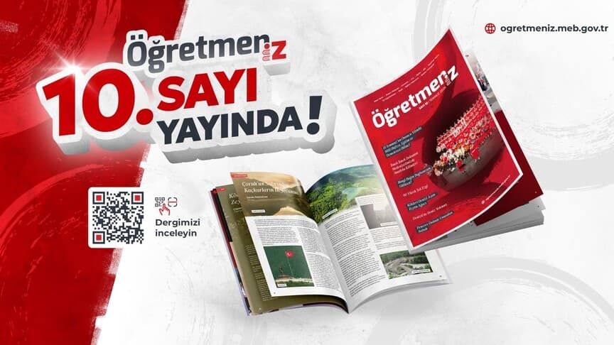 MEB'in 'ÖğretmenİZ' dergisinin 10. sayısı çıktı