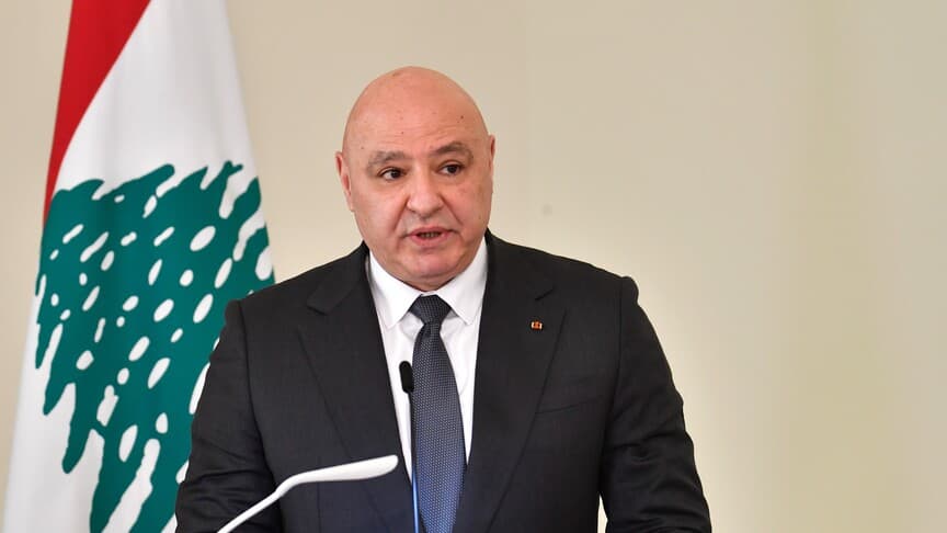 Lübnan Cumhurbaşkanı Avn: İsrail'in çekilmesi istikrar için şart
