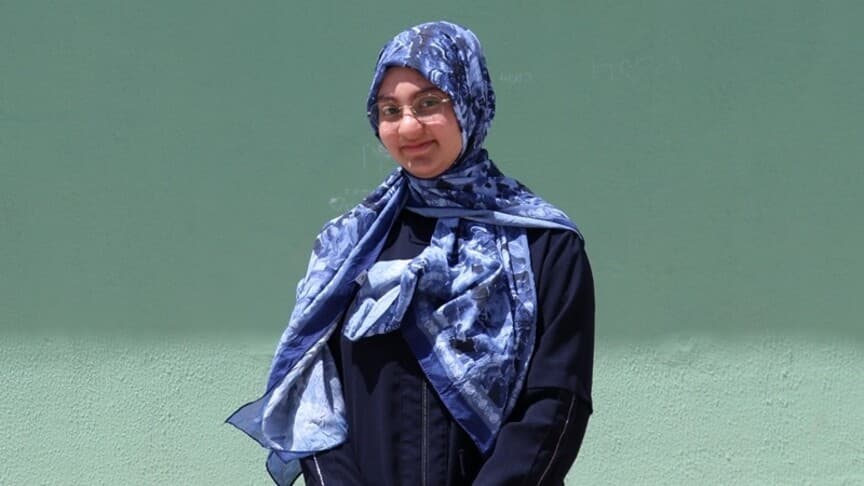LGS'de 500 puan alan Meryem, hayalindeki liseyi tercih etti