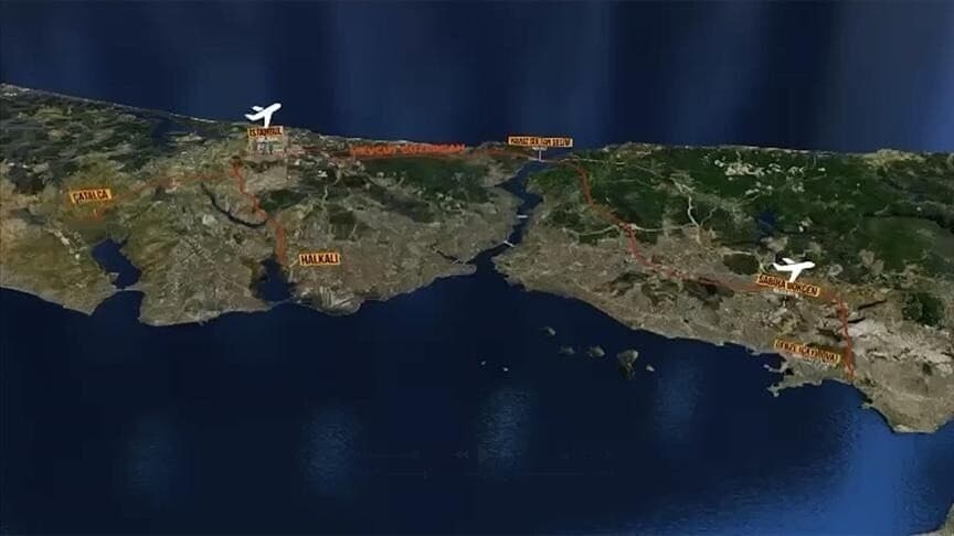 İstanbul Kuzey Demir Yolu Projesi ihalesi 14 Ekim'de yapılacak