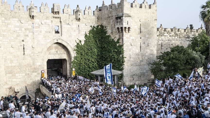 1300'den fazla İsrailli Mescid-i Aksa'ya baskın düzenledi