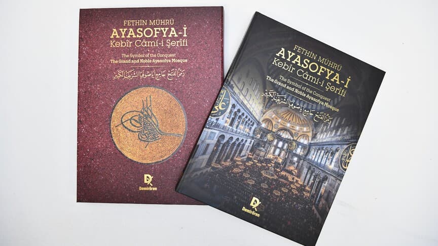 Ayasofya'nın ibadete açılışının 6. yılına özel eser yarın satışa sunulacak