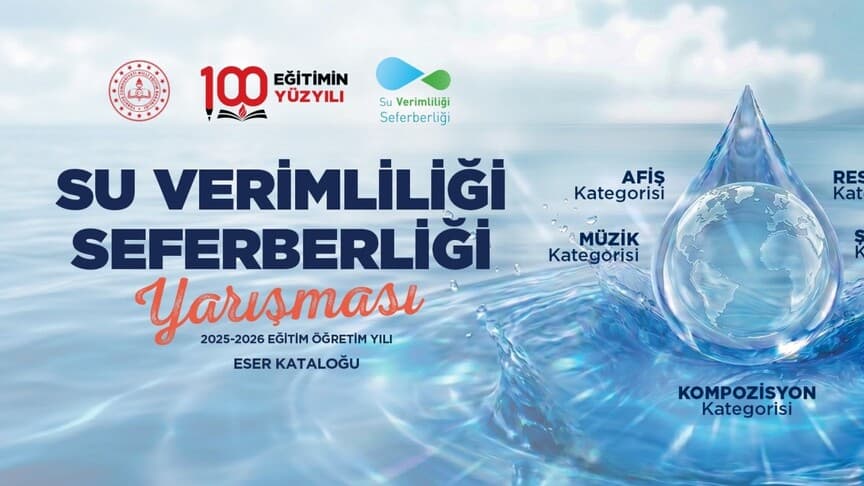 MEB Su Verimliliği Yarışması eser kataloğu yayımlandı
