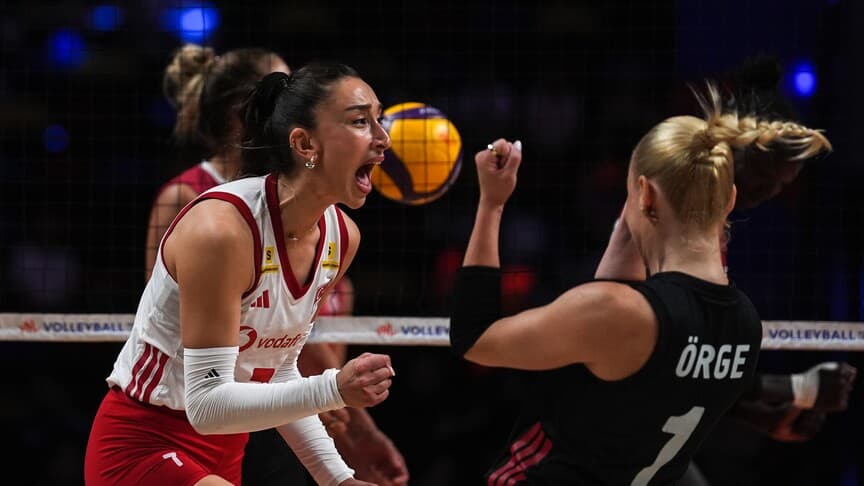 A Milli Kadın Voleybol Takımı VNL yarı finaline yükseldi