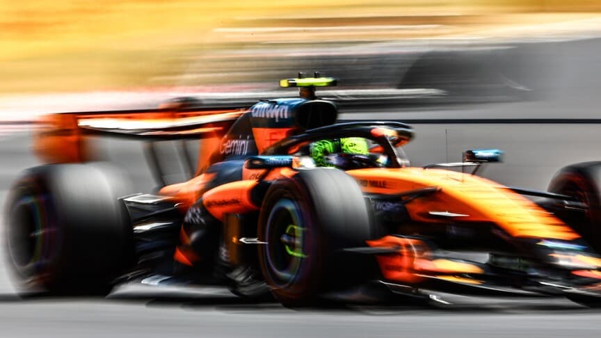 Lando Norris, Macaristan Grand Prix'sinde pole pozisyonunu kazandı