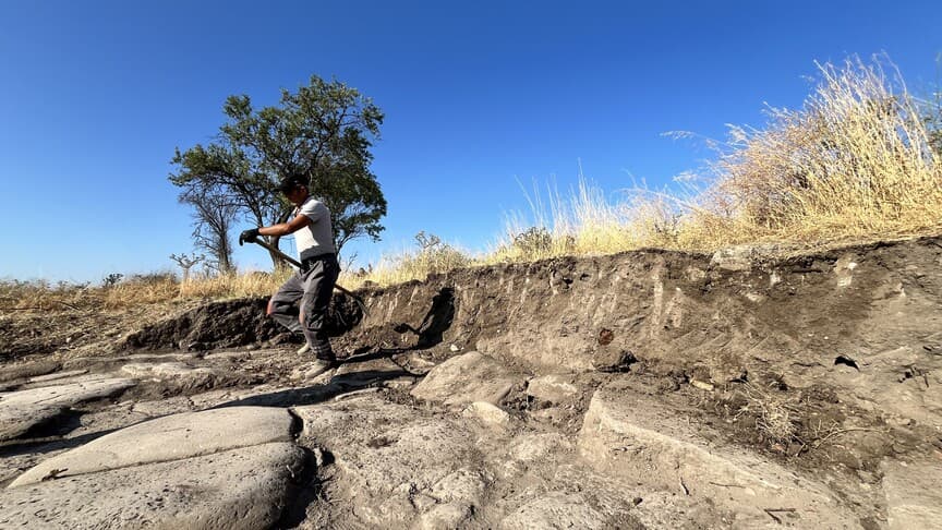 Troya'da 1500 yıl önceki depremin izleri bulundu