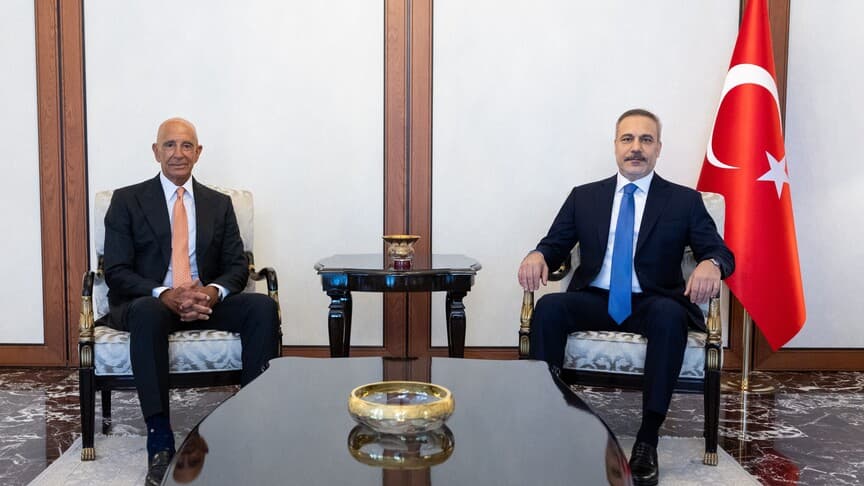 Dışişleri Bakanı Fidan, ABD Büyükelçisi Barrack'ı Ankara'da ağırladı