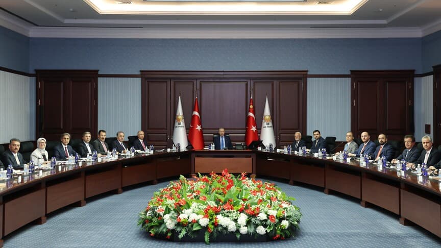AK Parti Merkez Yürütme Kurulu toplandı