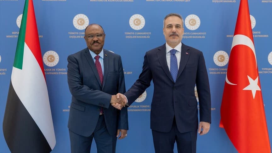 Dışişleri Bakanı Fidan, Sudanlı mevkidaşı ile Ankara'da buluştu