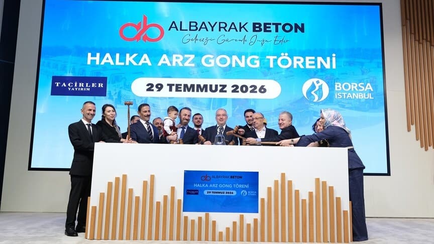 Albayrak Hazır Beton Borsa İstanbul'da işlem görmeye başladı