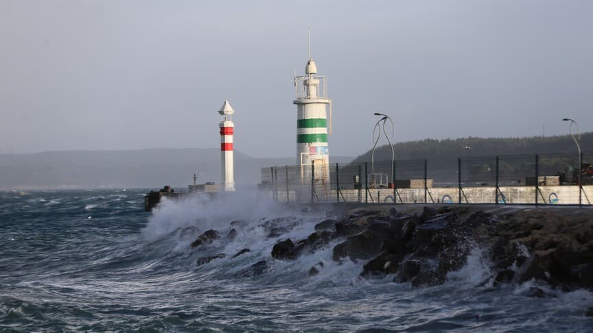 Marmara'nın güneybatısı ve Kuzey Ege için fırtına uyarısı yapıldı