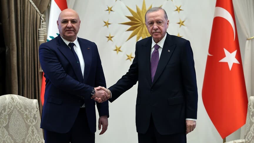 Lübnan Cumhurbaşkanı Avn Türkiye'de: Dış destek ve güvenlik işbirliği