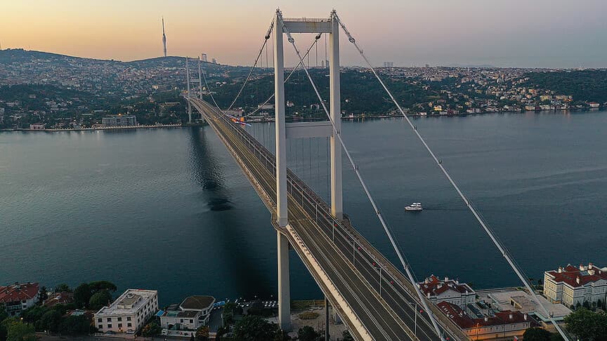 15 Temmuz Şehitler Köprüsü'nde geçici trafik düzenlemesi yapılacak