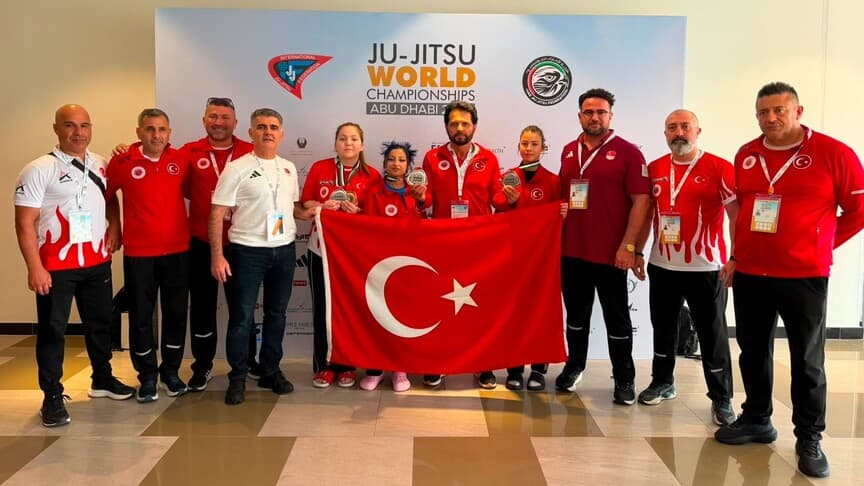 Türkiye, Dünya Jujitsu Şampiyonası'nda 4 madalya elde etti