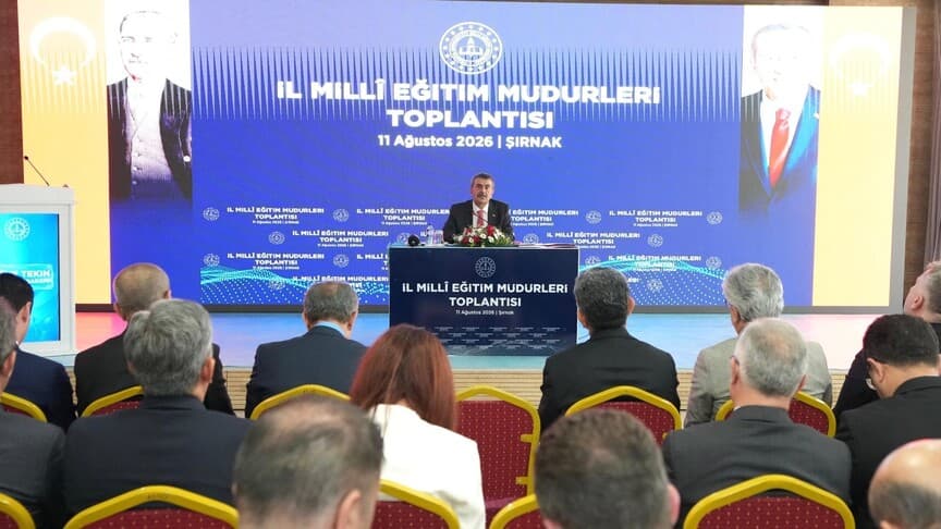 Milli Eğitim Bakanı Tekin, 81 ilin eğitim müdürleriyle bir araya geldi