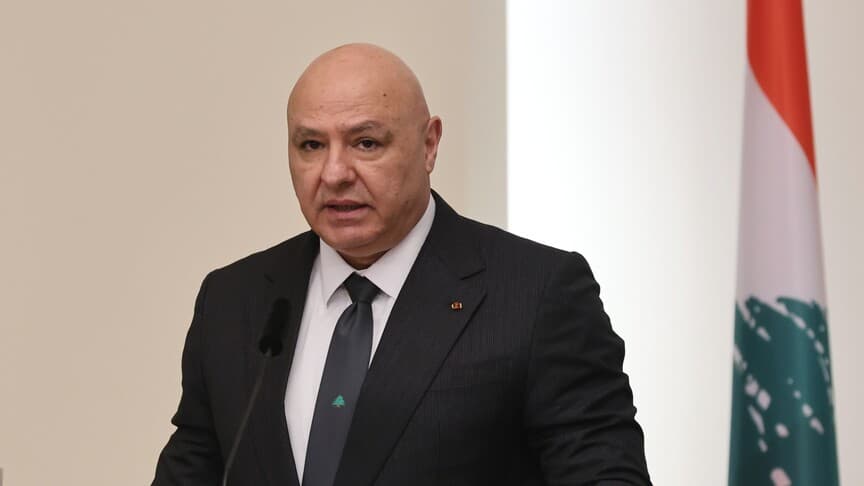 Lübnan Cumhurbaşkanı Avn, İsrail ile müzakerelerde ilerleme kaydedildiğini açıkladı