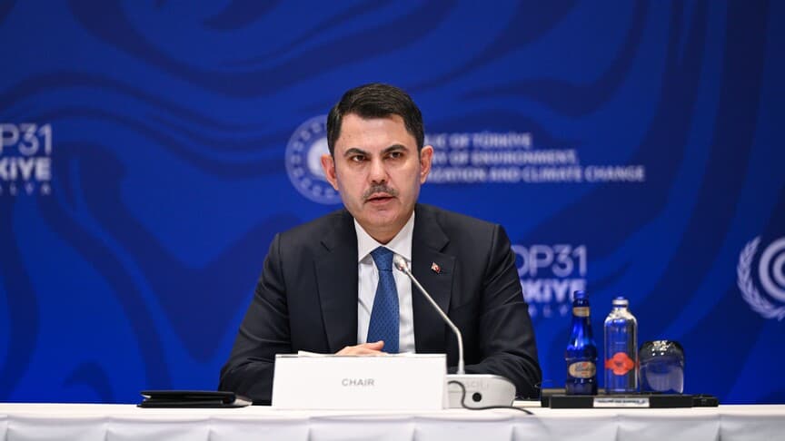 Bakan Kurum, COP31 öncesi 36 uluslararası görüşme yaptı