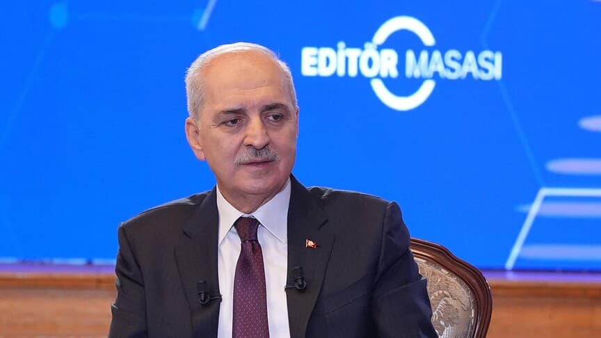 TBMM Başkanı Numan Kurtulmuş, AA Editör Masası'nda soruları yanıtladı