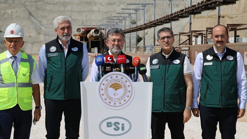 Silvan Barajı'nda Eylül 2027'de su tutulmaya başlanacak