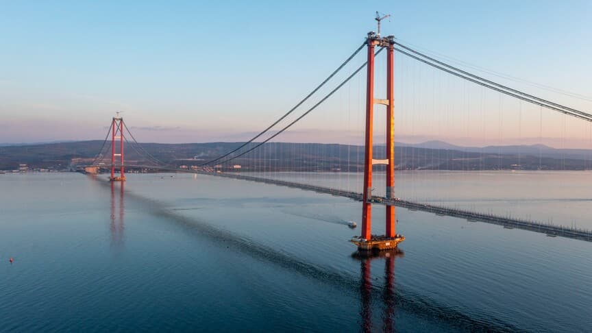 Son 24 yılda Türkiye'de 519 kilometre köprü yapıldı