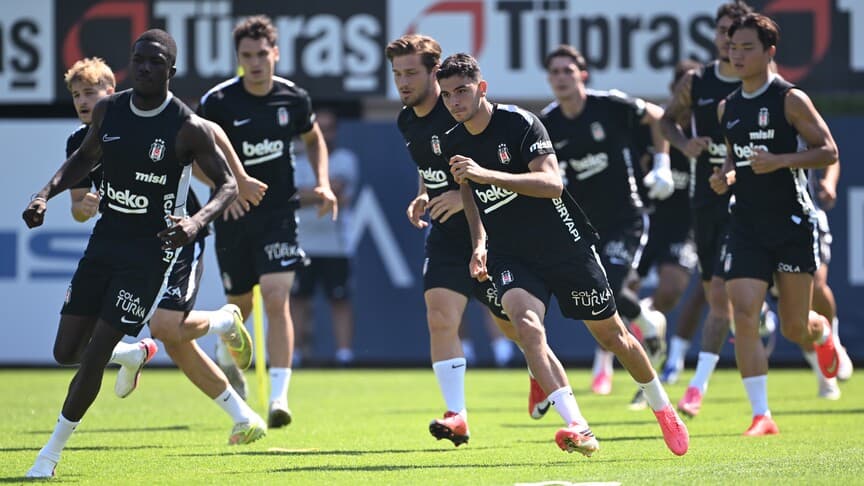 Beşiktaş, Hradec Kralove ile maça hazırlandı