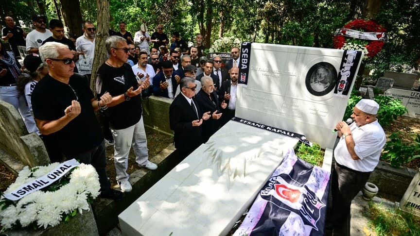 Süleyman Seba, Beşiktaş'ın efsane başkanı, 12. yılında anıldı