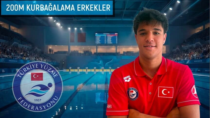 Doruk Yoğurtçuoğlu Avrupa Yüzme Şampiyonası'nda 12. sırayı aldı