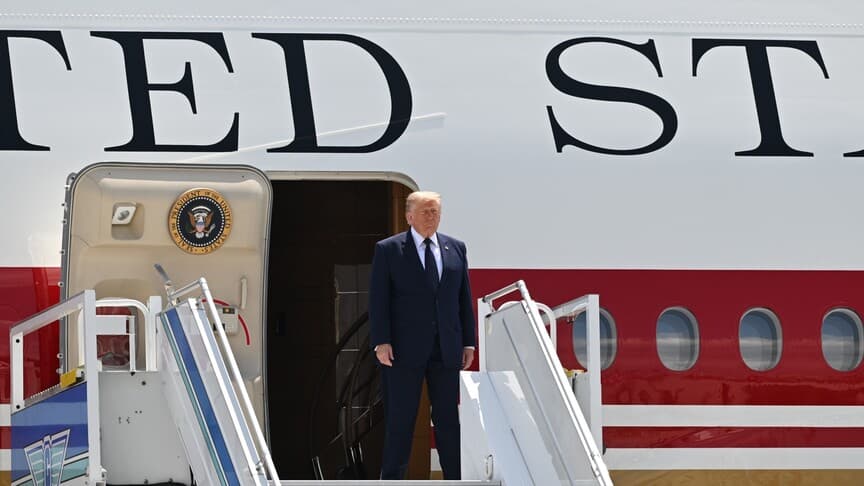 Trump'ın Ankara'da uçak değiştirmesi, İsrail'in suikast tehdidi istihbaratına bağlandı