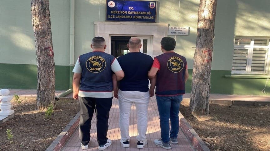 Amasya'da Interpol tarafından aranan zanlı yakalandı