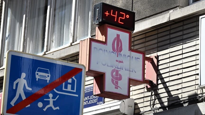 Belçika'da aşırı sıcaklar nedeniyle bazı tren seferleri iptal edildi