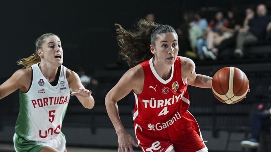 A Milli Kadın Basketbol Takımı, Portekiz'i 63-51 mağlup etti