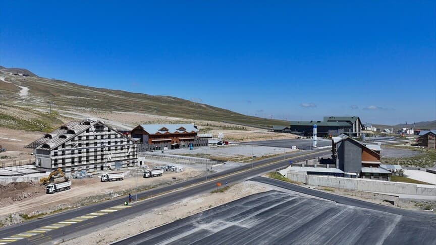 Erciyes Kayak Merkezi'ndeki yatak sayısı 15 yılda üç kat arttı