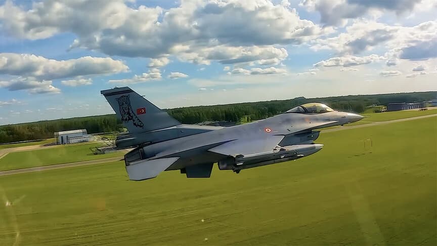 Türk Hava Kuvvetleri Estonya'da NATO misyonu kapsamında görev yapıyor