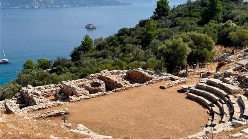 Amos Antik Kenti'nde kazı ve çevre düzenleme çalışmaları başladı